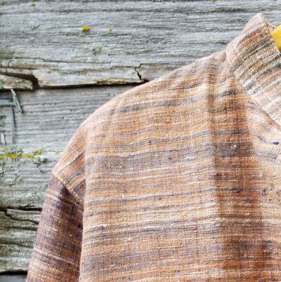 Boho International Woven Vintage Shirt Dress - Picture 4 of 8